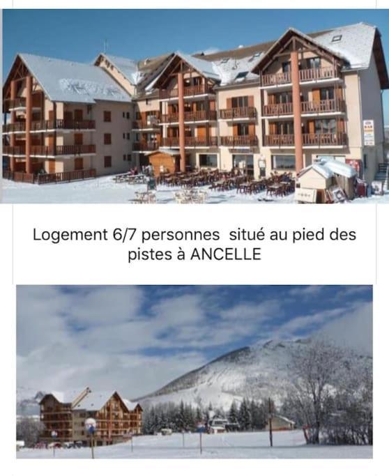 Appart Tres Ensoleille 5-6 Pers Au Pied Des Pistes Ансель Экстерьер фото