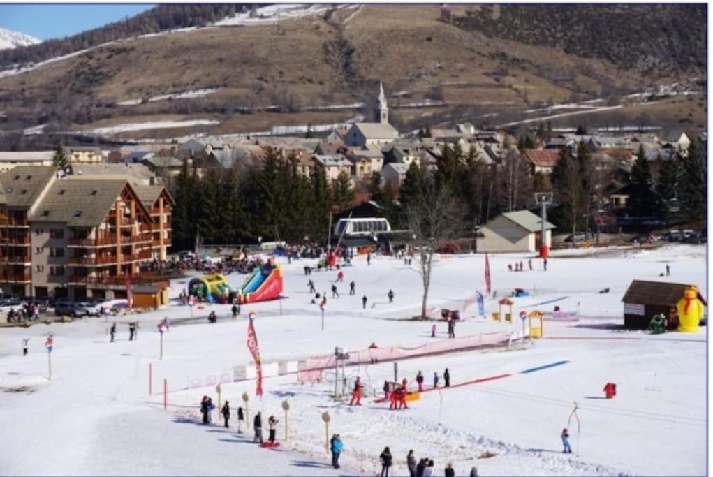 Appart Tres Ensoleille 5-6 Pers Au Pied Des Pistes Ансель Экстерьер фото